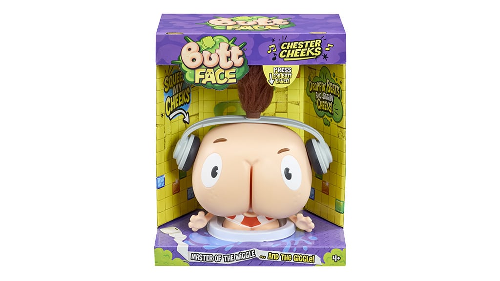I bambini possono farsi grandi risate con il gioco da tavolo Goliath Chester Cheeks